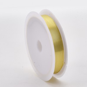 barvna žica za oblikovanje, zlata b., 0.5 mm, dolžina: 6 m