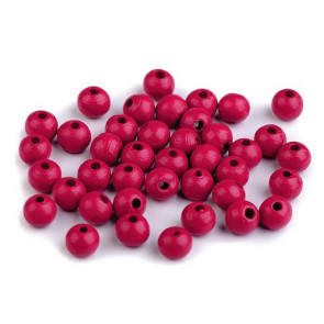 lesene perle okrogle 8 mm, "pink", 50 g (caa 300 kos)