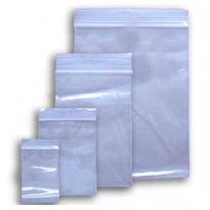 plastične vrečke z zadrgo 100 x 150 mm, prozorne, 50 kos