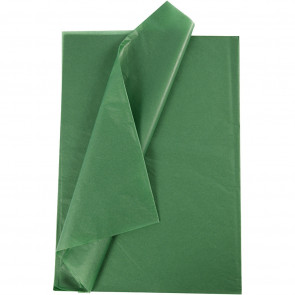 svilen papir (Tissue Paper) 14 g, 50x70 cm, zelene b., 1 kos
