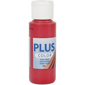 akrilna barva na vodni osnovi, berry red, mat, 60 ml