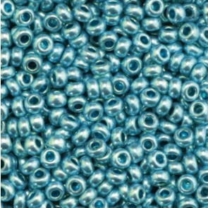 EFCO steklene perle 2,6 mm, modre, kovinske barve, 17 g
