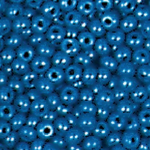 EFCO steklene perle 2,6 mm, azurno modre, opalne, 17 g