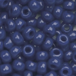 EFCO steklene perle 3,5 mm, neprosojne, modre barve, 17 g