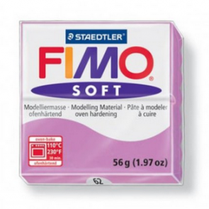 FIMO SOFT modelirna masa, sv. vijolčna b. (62), 56 g 