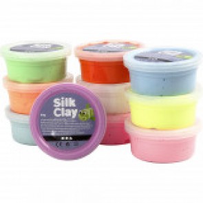 Silk Clay modelirna masa - na zraku sušeča, light pink, 40 g