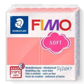 FIMO SOFT modelirna masa, pink grapefruit (T20), 57 g 