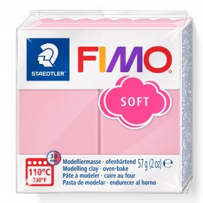 FIMO SOFT modelirna masa,strawberry cream (T21), 57 g