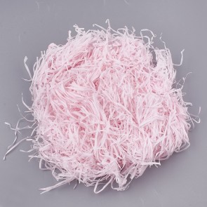 polnilo - rafija iz papirja, pearl pink barve, 20 g