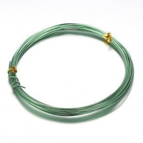 aluminijasta žica za oblikovanje, 0,8 mm, zelena b., dolžina: 10 m