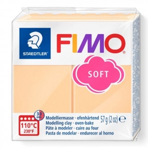 FIMO SOFT PASTEL modelirna masa, breskev (405), 57 g