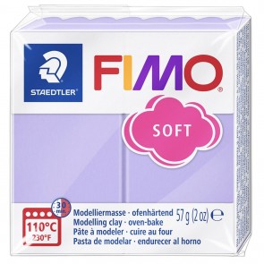 FIMO SOFT PASTEL modelirna masa, vijolična (605), 57 g