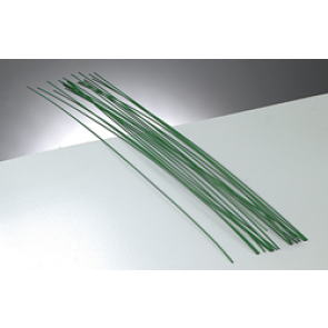 žica za oblikovanje - za oblikovanje rož, 0,8 mm, zelena b., dolžina: 28 cm, 1 kos