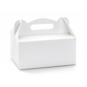 škatla za pecivo, bela, 19x14x9 cm, 1 kos