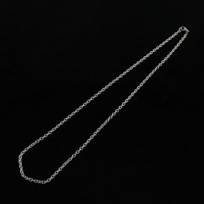 osnova za ogrlico 50 cm, nerjaveče jeklo, debelina: 3 mm, 1 kos