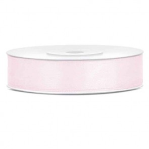 satenast trak light powder pink b., širina: 12 mm, dolžina: 25 m, 1 kos